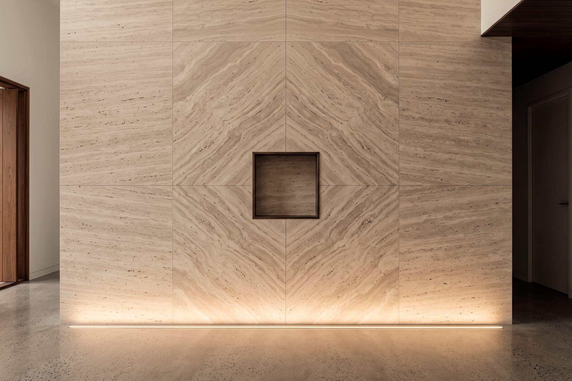 Placeholder — Stone Feature Wall
